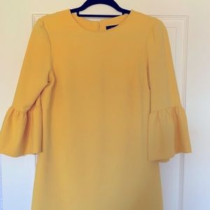 Yellow Zara dress